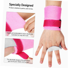 4er-Set Sport-Gymnastikgriffe und -Armbänder für Jungen und Mädchen, Gymnastik-Barrengriffe, Trainings-Armbänder