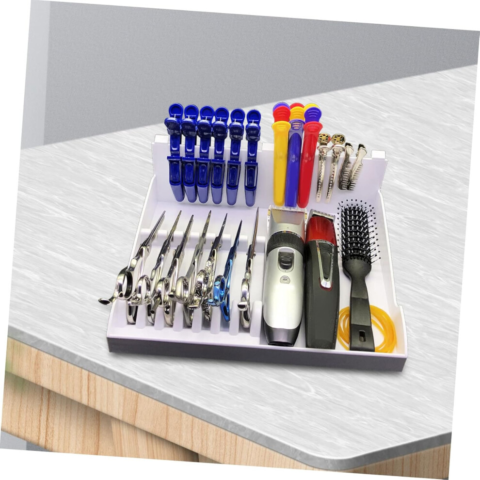 Hkhbjs Beauty Tool Box For Hair Salon Shear Holder Rack For Hairdressing Scissors Multi-Function Hair Scissor Rack For Grooming Kit