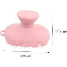 Facial Cleansing Brush Drop-shape Design Skin Care Brush for Face Exfoliator Silicone Facial for Cleaning and Pore Care