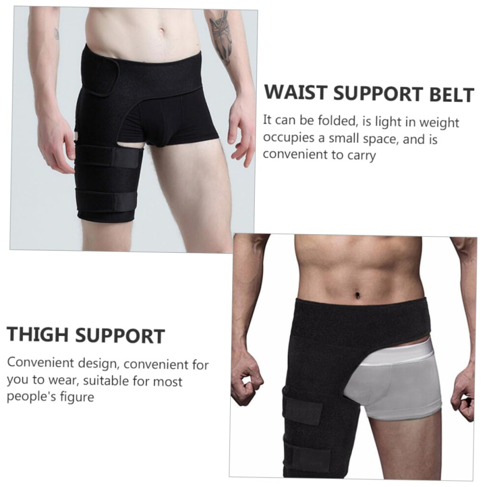 Hkhbjs Thigh Support Band Waist Supporter Portable Lumbar Belt Gym Fitness Belt