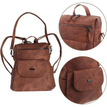Damen-Rucksack im Vintage-Stil, modisch, Reiserucksack, lässige Schultertasche, Diebstahlsicherung
