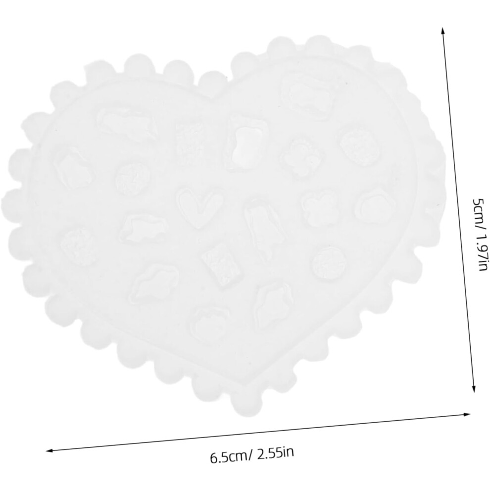Hkhbjs Mini Flower Mould Nail Art Mold 3D Silicone Decorative Mold Mini Charms Making Tool