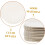 Rectangular Cake Plates Bulk White Paper Plates 100pcs Disposable Design Food Safe Rectangular Cake Boards 3