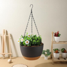 2 Set Hanging Flower Pots Hanging Planters for Indoor Plants Home Decor for Plants