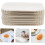 Rectangular Cake Plates Bulk White Paper Plates 100pcs Disposable Design Food Safe Rectangular Cake Boards 7