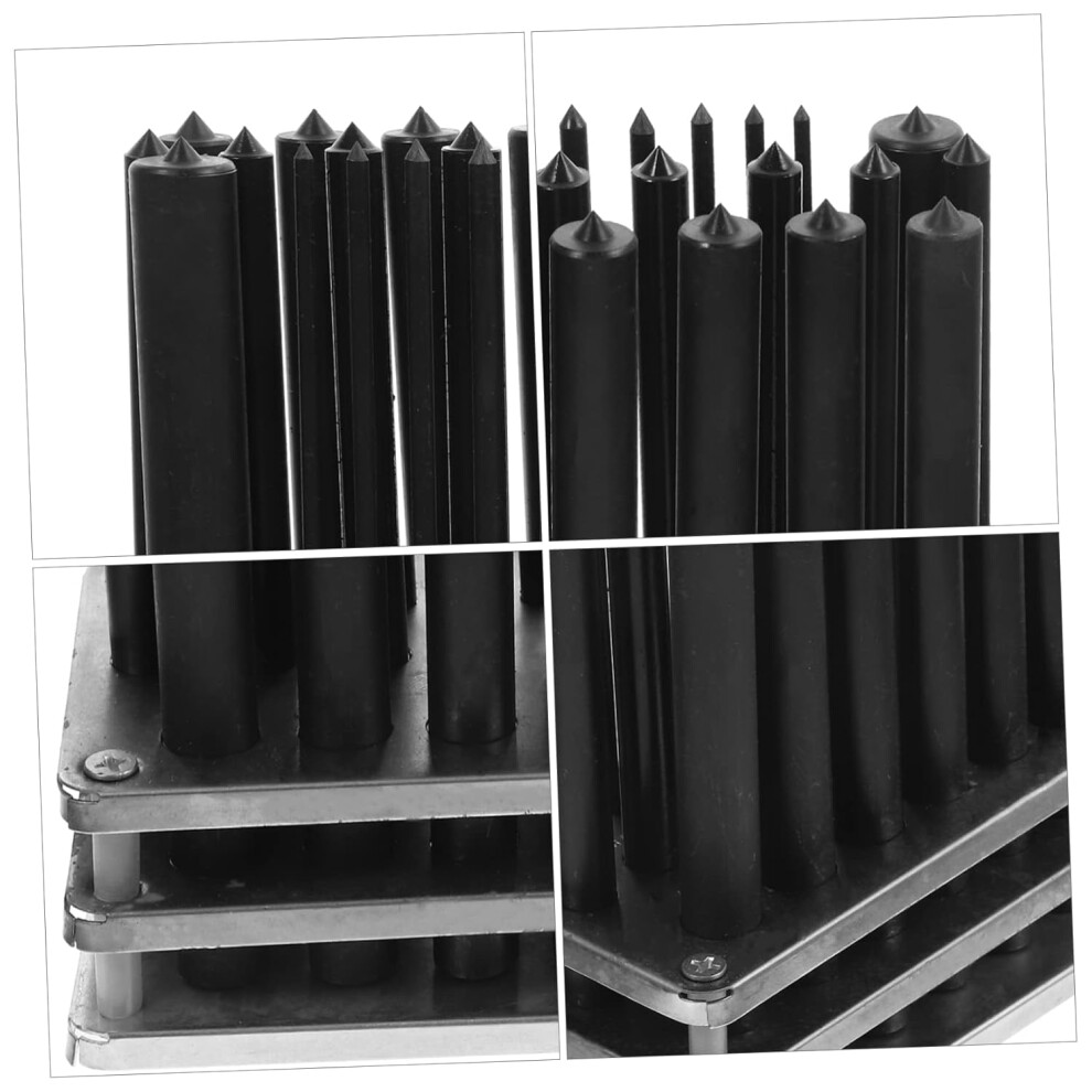 Photos - Tool Kit HKHBJS 28pcs Transfer Punch Set Steel Base, Professional Cylindrical Transfer Punch Tools 
