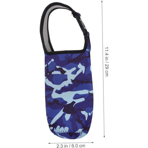 2pcs Insulation Cup Covers Diving Cloth Material for Insulated Bottle Temperature Control Use as Insulation 1