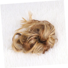 Elastico per capelli per parrucche ricce, coda di cavallo soffice, elastici per capelli per donne e ragazze, acconciature