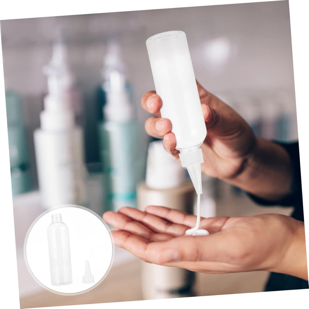 Hkhbjs 10Pcs Cosmetic Bottle Applicator Bottle Hair Oil Dispenser Bottle Pointed Mouth Bottles Shampoo Bottles Refillable Bottle