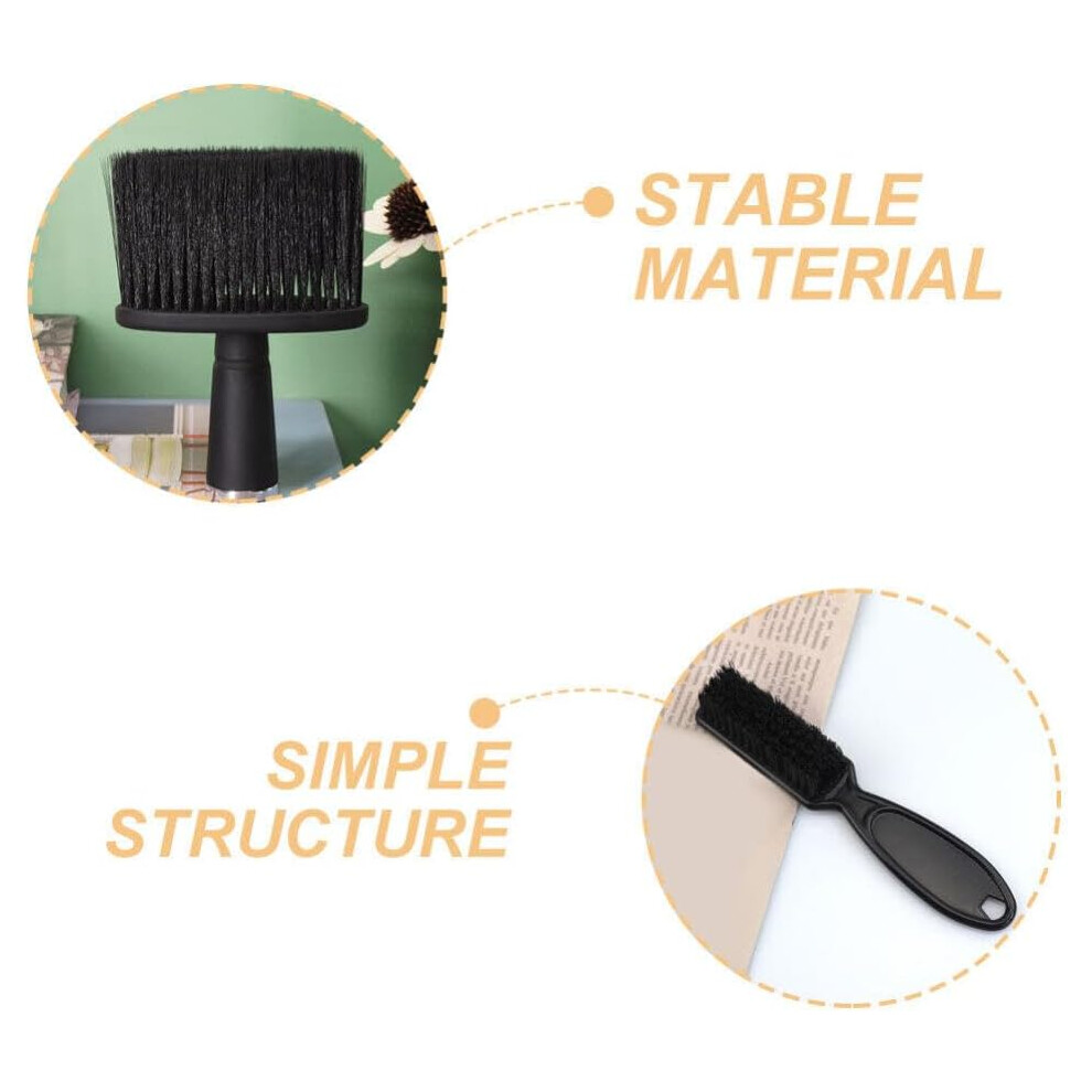 Hkhbjs 2Pcs Neck Duster Brush For Barber Barber Duster Brush For Hair Salon Cleaning Broken Hair Removal