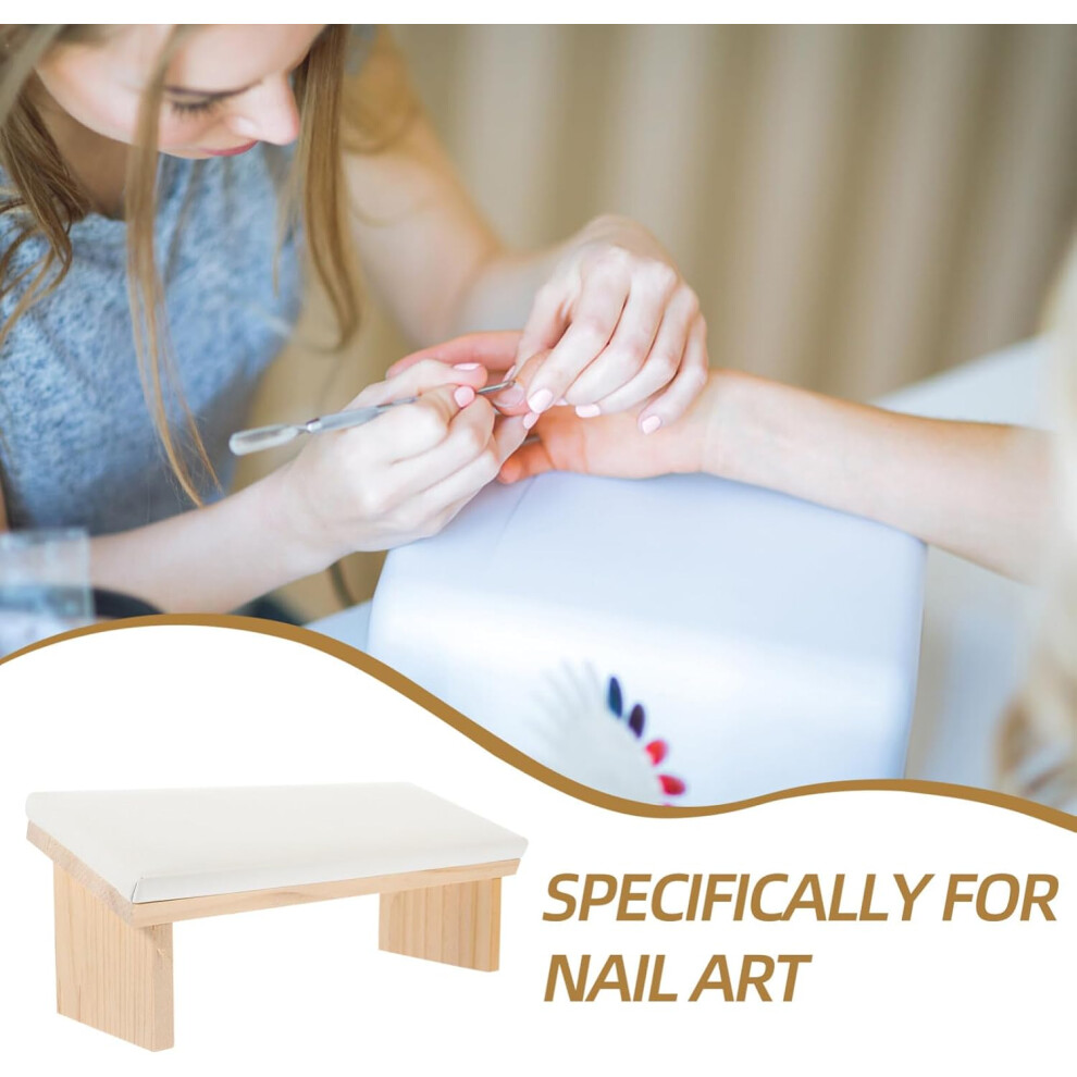 Hkhbjs Nail Art Hand Pillow Arm Rest For Manicure Salon Supplies Faux Leather Material Comfortable Support For Nail Techs
