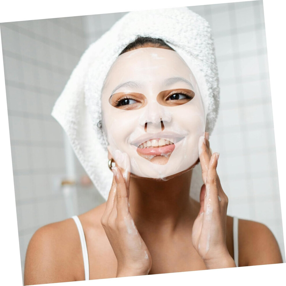 Hkhbjs 3Pcs Silicone Ear Hook Facial Mask Cover Prevents Evaporation Reusable For Skincare Use At Home Salon