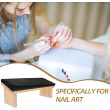 Nagelkunst handkussen in de vorm van een armsteun, manicure handsteun, gemakkelijk schoon te maken