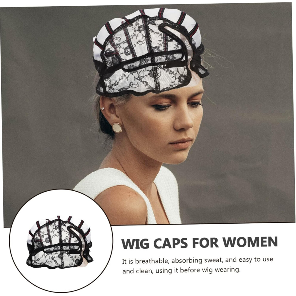 Hkhbjs Adjustable Lace Wig Cap Stretchable Material Comfortable For Long Period Household Salon Use Fashionable Wig Net