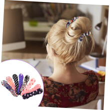 8pcs Hair Bun Shaper Maker Twisted Hairband Japanese Bun Maker No Crease Hair Clips for Women