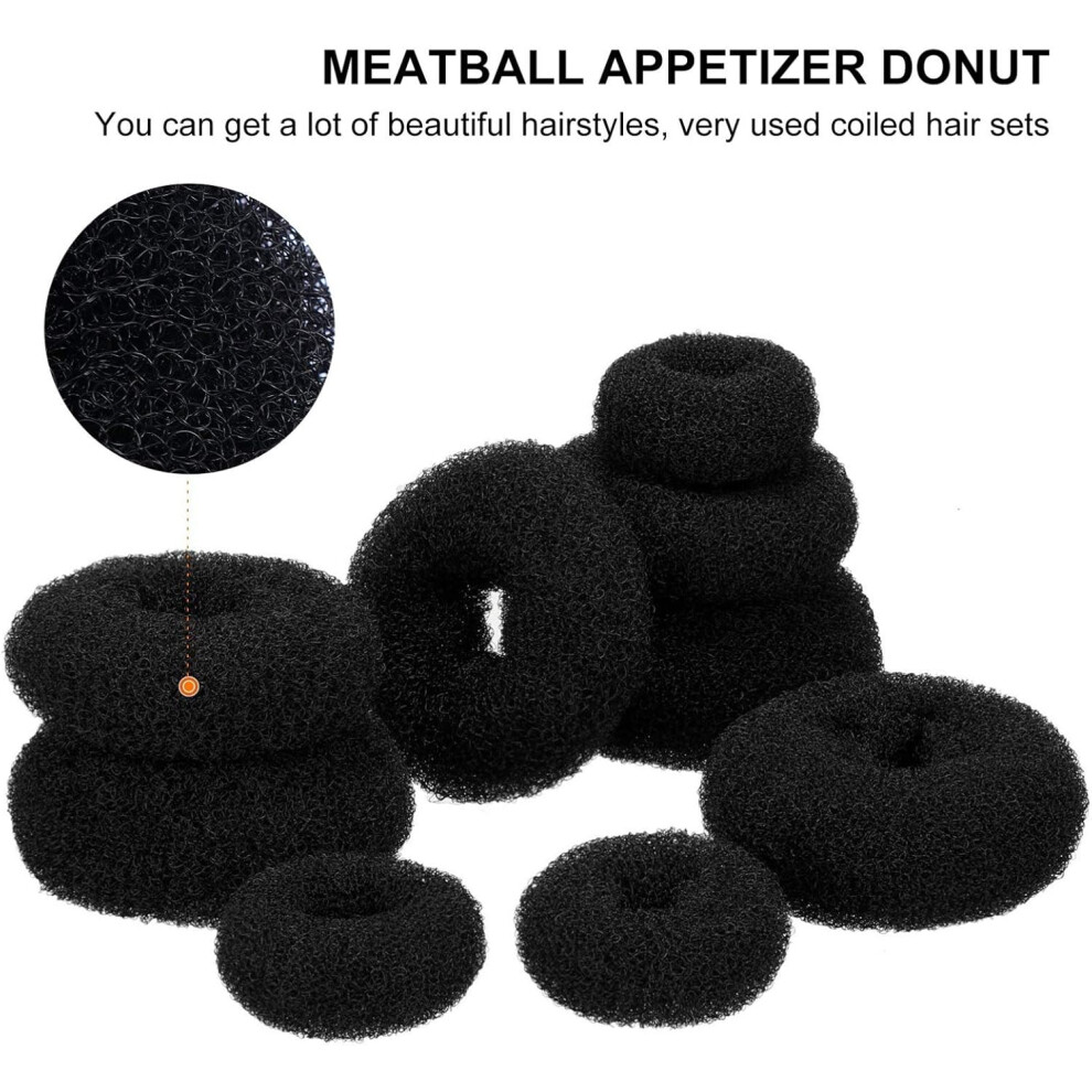 Hkhbjs Hair Donut Bun Makers Hair Styling Set Pins For Women Girls Ballet Bun Styles Kit