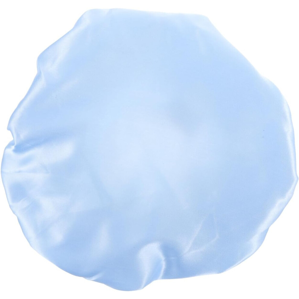 Hkhbjs Extra Shower Cap For Women Breathable Elastic Hair Bathing Hat Double Peva Design For Hair Spa And Shower Use