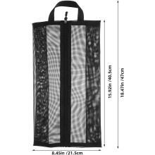 2pcs Shoe Travel Bags for Packing: Portable Sneaker Pouch