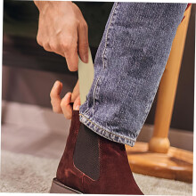 Portable Metal Shoehorn Small Stainless Steel Shoe Horn Reusable Shoe