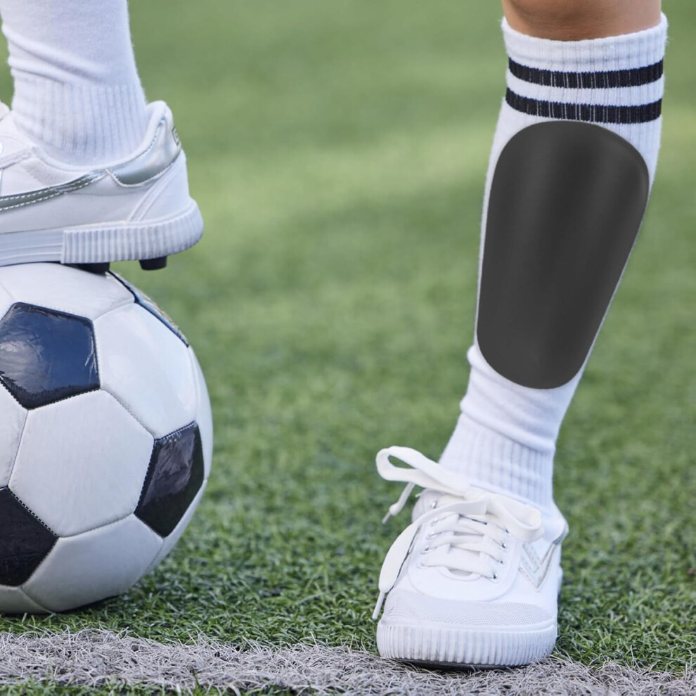 Hkhbjs 1Pair Soccer Shin Guards For Youth And Adults Ergonomic Calf Non- Design Compact Insert