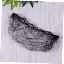 100 stuks onzichtbare haarnetjes met elastiek voor pruiken en haar, geschikt voor balletknotjes voor jongens en meisjes.