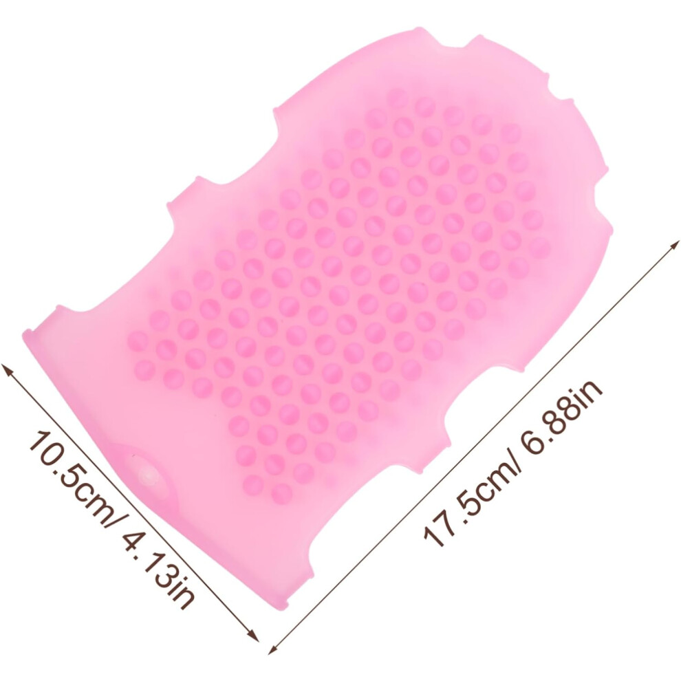 Hkhbjs Silicone Massage Glove Bath Brush For Boys And Girls, Body Scrubber Exfoliating Soft Bristles, Gentle Bathing Tool