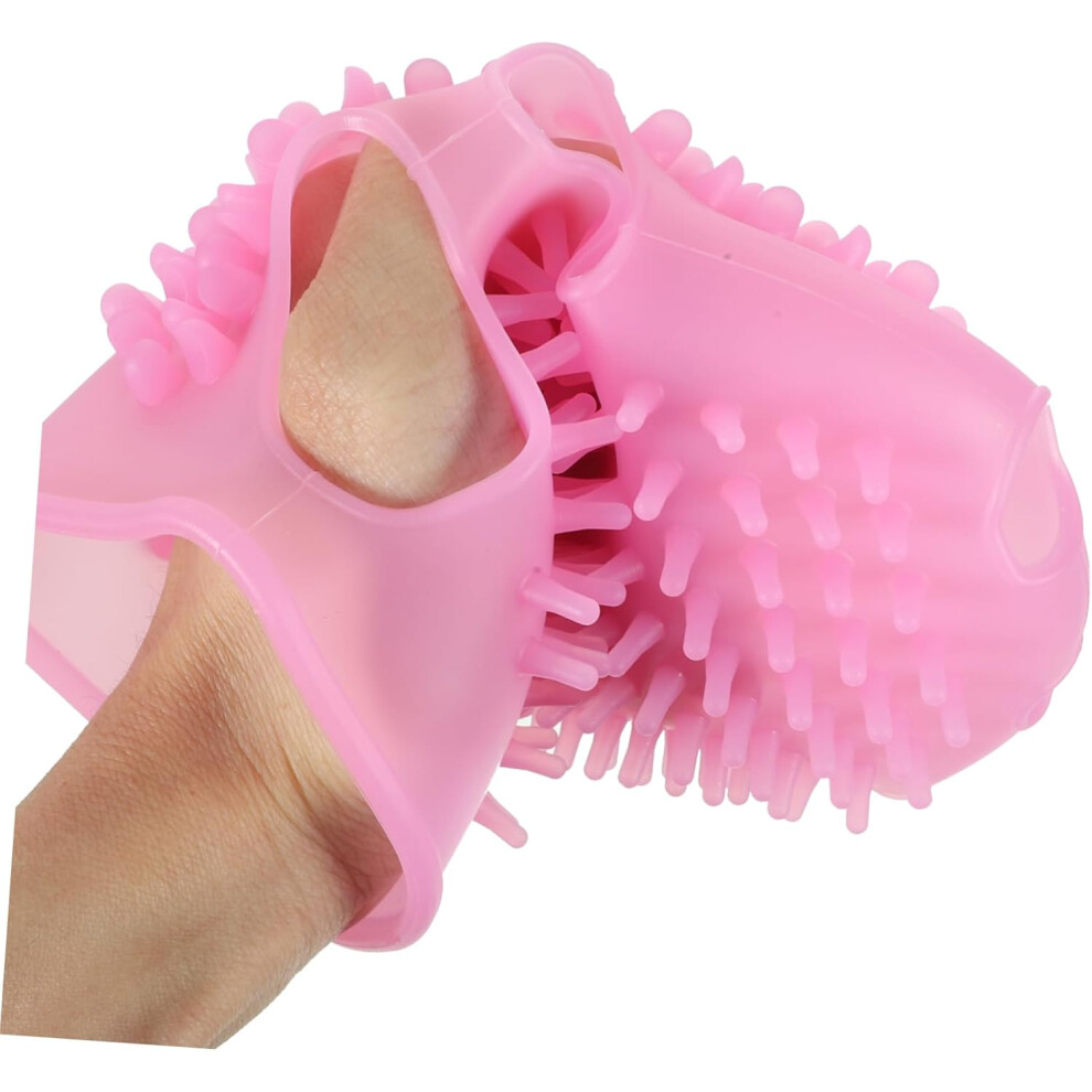 Hkhbjs Silicone Massage Glove Bath Brush For Boys And Girls, Body Scrubber Exfoliating Soft Bristles, Gentle Bathing Tool