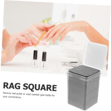 Almofadas de remoção de esmalte de unhas sem pele e toalhas de cola de extensão de lash 600pcs