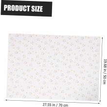 5 Blatt Geschenkpapier mit Bienenmotiv, florales Verpackungspapier zum Selbermachen für Blumen