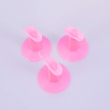 3pcs pé de apoio do dedo das unhas descanso confortável para a manicure para a prática da arte das unhas em gel