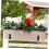 Railing Planter Bracket Pot Suspendendo Bracket Ferro Varanda Planter Holder Caixa de janela ajustável 1