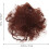 10pcs Invisible Elastic Hair Bun Nets 7mm Mesh Brown Hair Nets 2