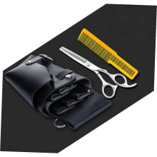 Professionelle Friseur-Gürteltasche mit abnehmbarem Scherenhalter für den Einsatz im Friseursalon