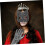 Halloween Strass Katzenmaske Cosplay Set Handschuhe 7