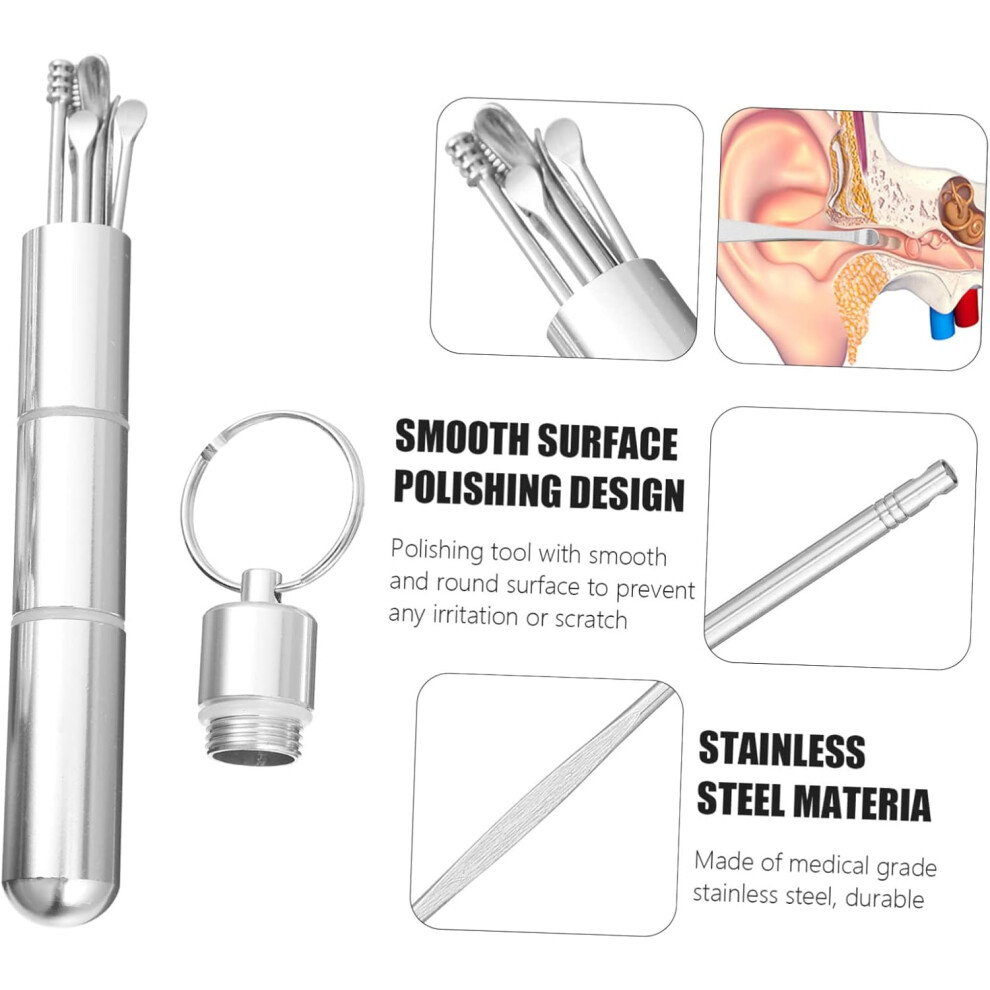 Hkhbjs Ear Picks Tools Ear Wax Removing Tool Scoop For Adults Practical At Home Travel