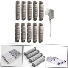 10 Stück Dauerwellen-Haarclips für Lockenwickler und Ansatzclips für professionelle Haarwickler zur Volumenvergrößerung