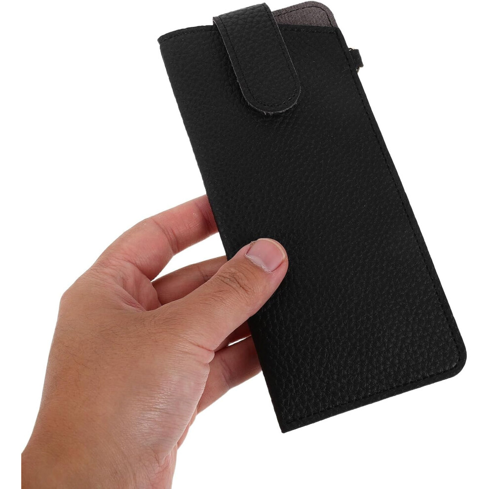Hkhbjs Eyeglass Case: Portable Pu Sunglasses Organizer Pouch - Compact Travel Glasses Holder
