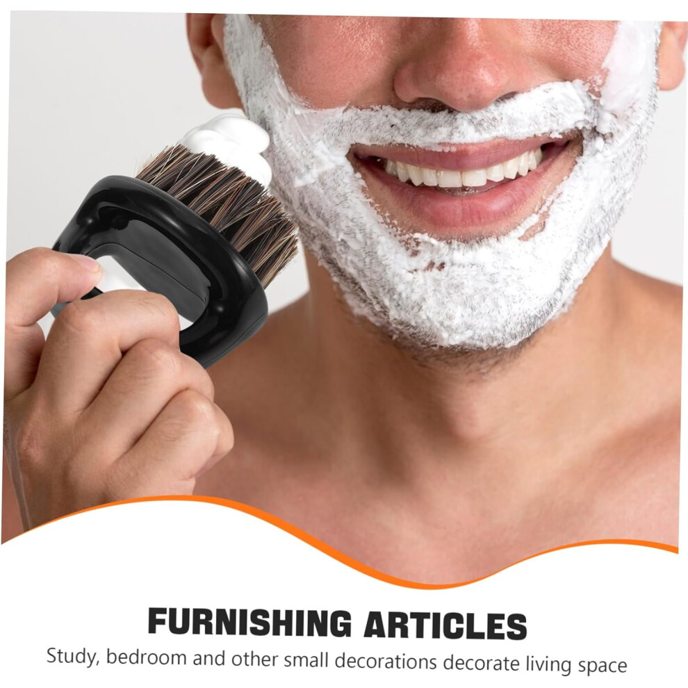 Hkhbjs Unisex 2Pcs Beard Brush Set For Men Barber Fade Brush Soft Bristles For Beard Grooming And Mustache Care For Face And Neck Sweeping