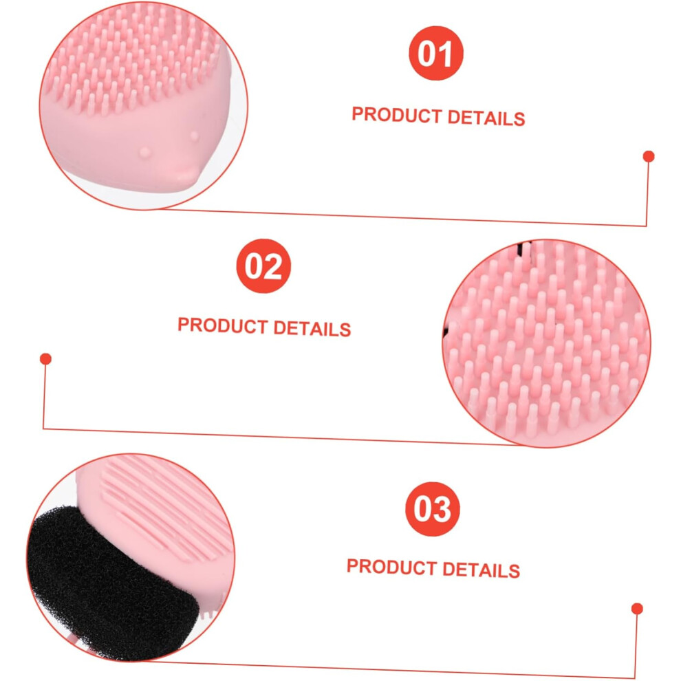 Hkhbjs Silicone Bathing Brush Household Shower Brush For Exfoliating Skin Massage Useful Body Bathing Scrubber As Back Scrubber