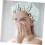 Lot de 3 bonnets de douche double couche pour femmes, utilisables dans le bain. 1