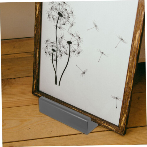 Wooden Mirror Base Floor Mirror Stand Stable Support Multifunctional Use Elegant Design