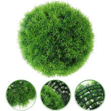 Künstliche Pflanzenkugeln, hängende Buchsbaumkugel mit lebensechtem, natürlichem Blattdesign, aus Kunststoff, grüne Pflanzendekoration