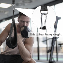 Hängende Bauchmuskelgurte, Klimmzuggürtel für das Bauchmuskeltraining, Fitnessgürtel fürs Fitnessstudio