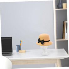Vrouwenmodel van schuimrubber met displaystandaard voor pruiken, maskers en hoeden, geschikt voor gebruik in de salon, thuis en op reis.
