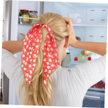 4 elastici per capelli da donna, morbidi fermacoda, elastici versatili per capelli
