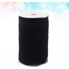 Fita de poliéster de faixa de roupa elástica para costura de faixa elástica para os projetos de cordão de sapatos
