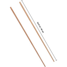 1 par reutilizável madeira natural bastões extra longo madeira cozinhar bastões 13.78inch