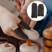 6pcs Reusable Cut Finger Gloves for Kitchen Cutting Wear-resistant Finger Protectors