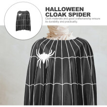 Halloweensky pavúčí plášť Dekoratívny halloweenský plášť na párty Cosplay Pavúčí kostým na párty