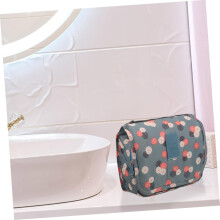 Saco de higiene pessoal pendurado para design floral de bolsa de armazenamento multifuncional de viagem